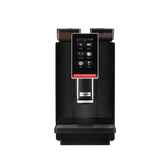 De Dr. Coffee Minibar koffiemachine, uitbreidbaar met een aparte melkkoelkast voor cappuccino's en lattes met verse melk. Ook voorzien van een extra instantcanister voor bijvoorbeeld chocolademelk met cacaopoeder. Heeft een metalen 21 grams portafilter voor twee koffies tegelijk en een voorinfusie-optie voor een betere koffie-extractie.